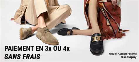 Chaussures de luxe : paiement en 3 ou 4 fois sans frais 